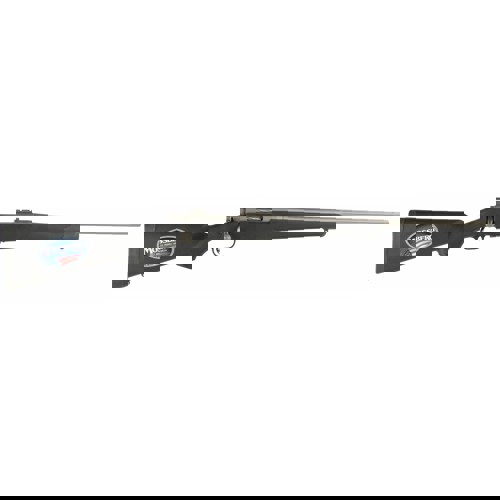 MOSSBERG Patriot 243 Win 22 5rd Bolt Rifle w Fluted Barrel  Stainless  Black Synthetic