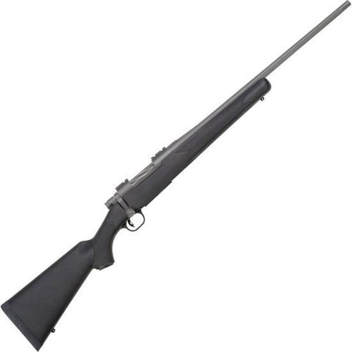 MOSSBERG Patriot 3006 Springfield 22 4rd Bolt Rifle w Fluted Barrel  Stainless  Black Synthetic
