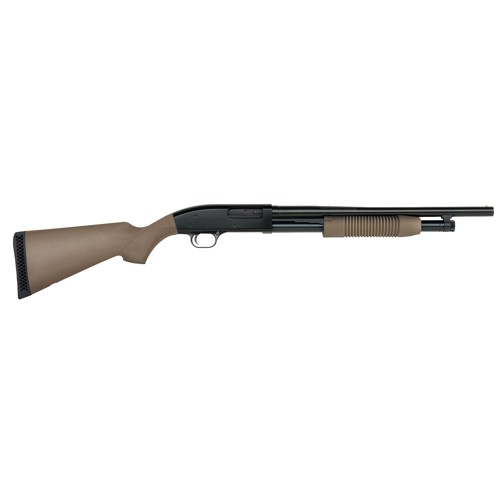 MOSSBERG Maverick 88 Security 12 Gauge 3 185 6rd  FDE  Blued