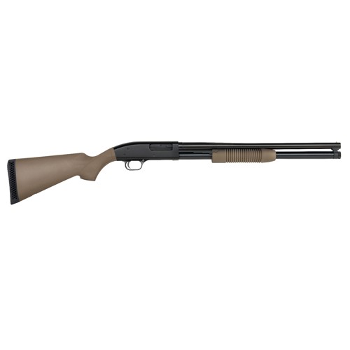 MOSSBERG Maverick 88 Security 12 Gauge 3 20 71 Pump Shotgun  FDE  Black