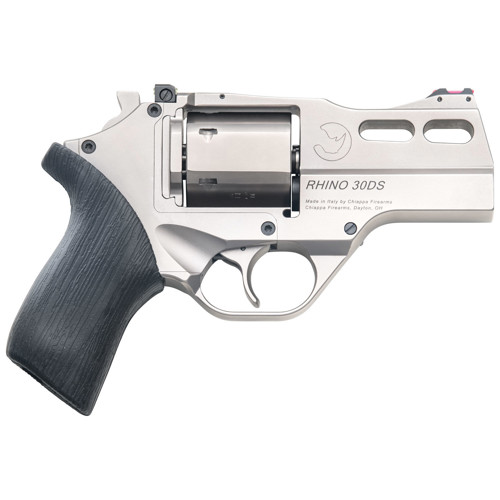 CHIAPPA FIREARMS 30DS 357 Mag 3 6rd Revolver  Nickel  Black Rubber