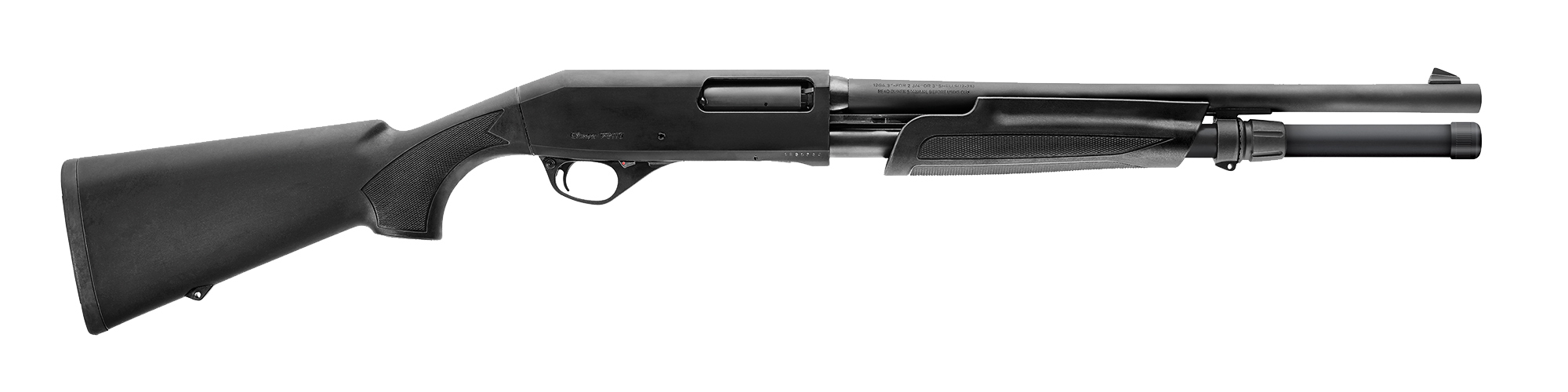 STOEGER P3000 Feedom Series Defense 12 Gauge 3" 18.5" 7rd Pump Shotgun | Black