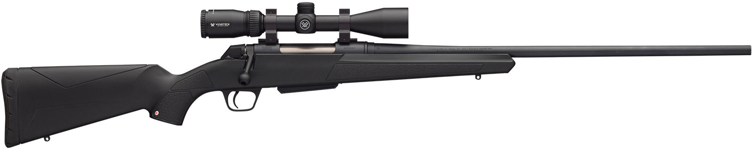 WINCHESTER XPR 7mm-08 REM 22" 3rd Bolt Rifle w/ Vortex Crossfire 3-9x40 Scope | Black