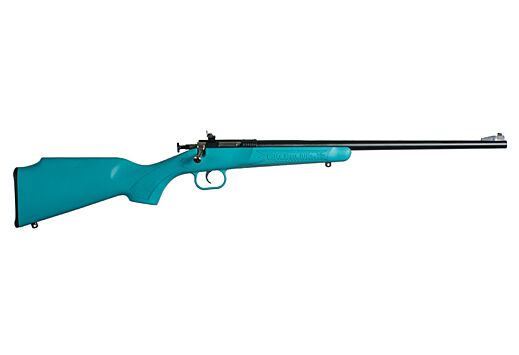 KEYSTONE Crickett 22LR 16.125" Bolt Rifle - My First Rifle - Black / Blue