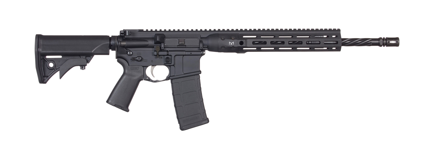 LWRC IC DI Direct Impingement 5.56 NATO 16.1" 30rd Semi-Auto AR15 Rifle w/ Spiral Fluted Barrel
