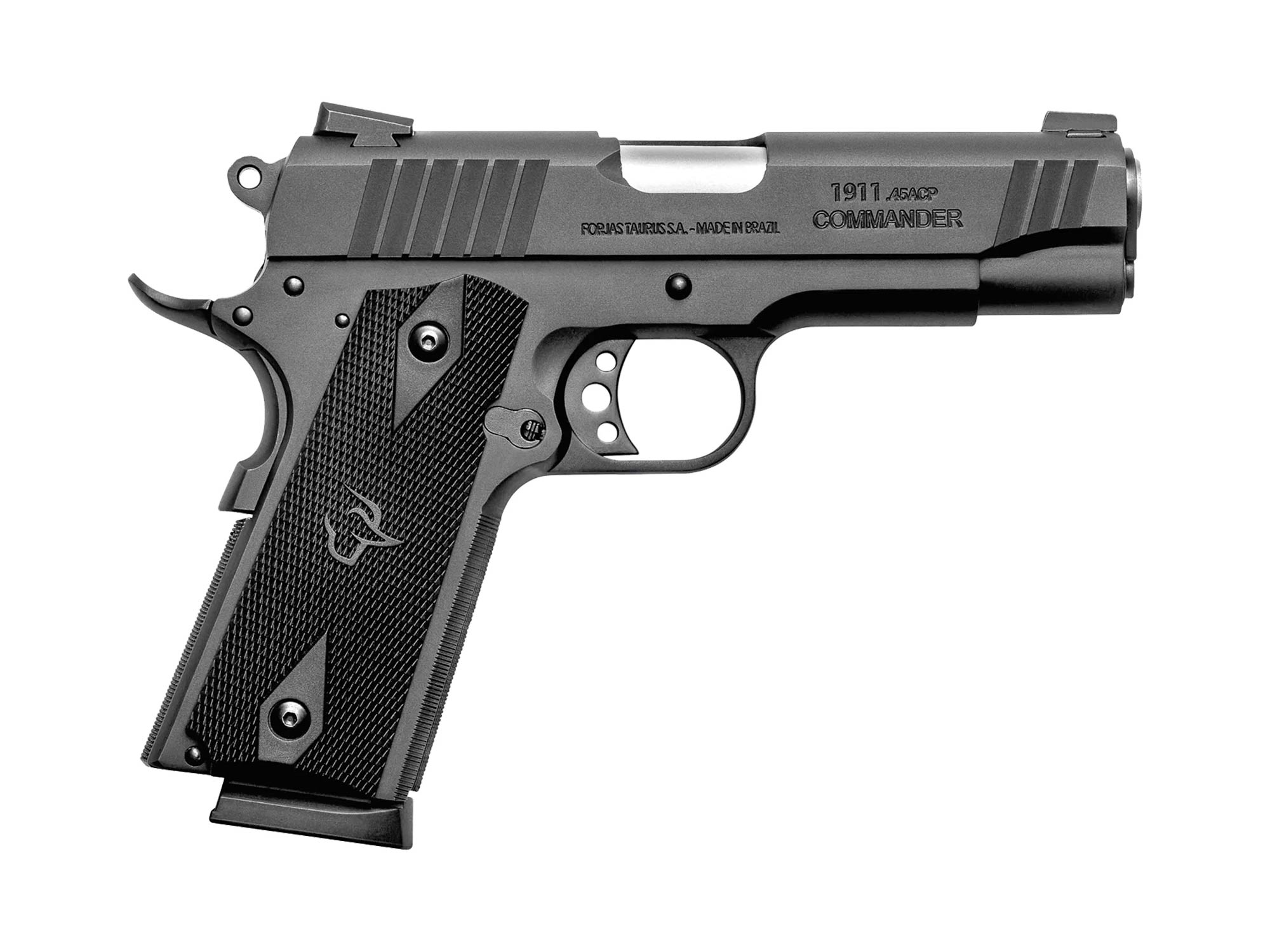 TAURUS 1911 Commander 45ACP 4.25" 8rd Pistol - Black