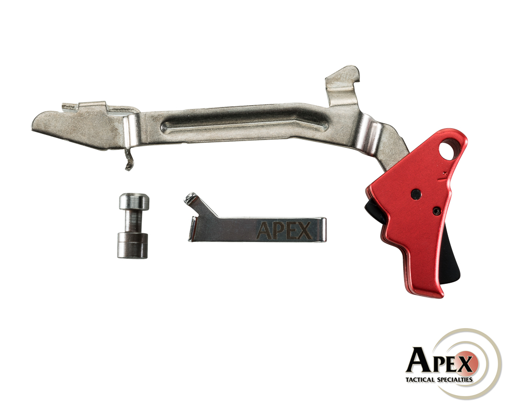 Apex Tactical APEX TACTICAL Apex Action Enhancement Red KIT for Glock