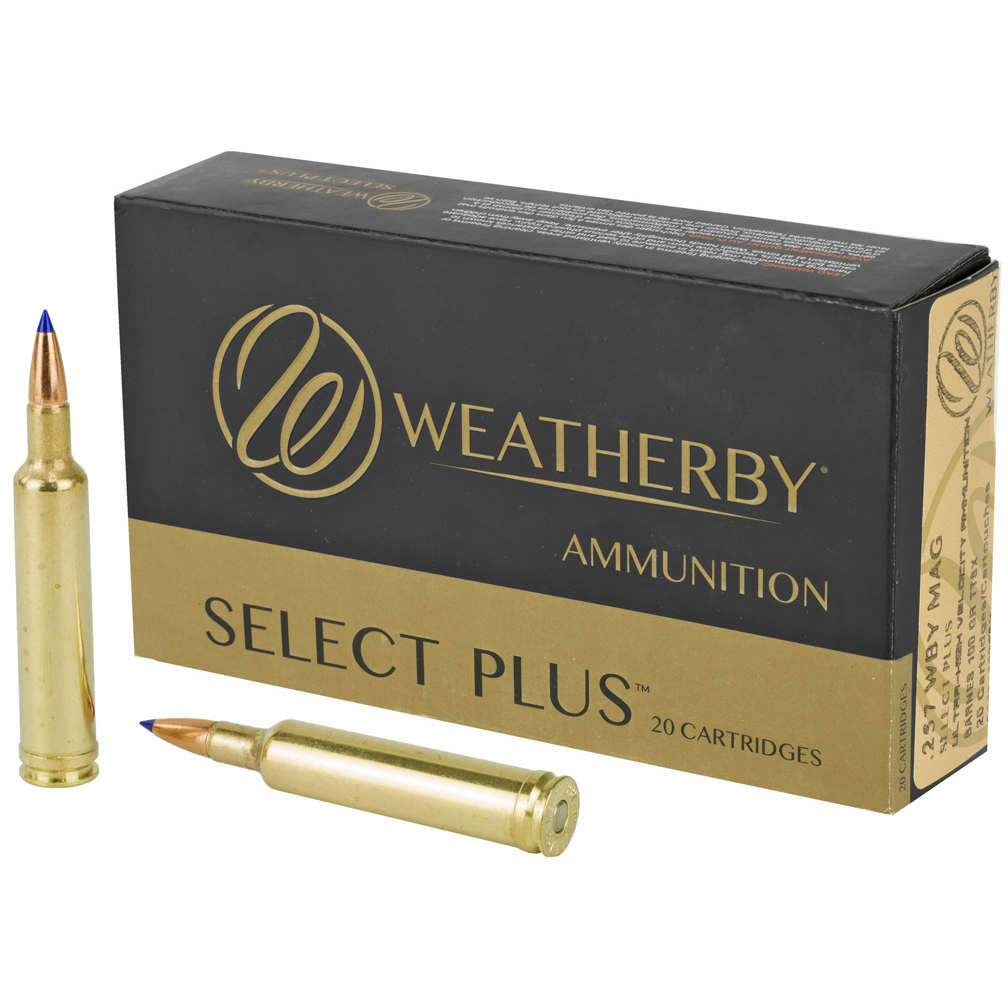 WBY AMMO 257WBY 100GR TTSX 20/10