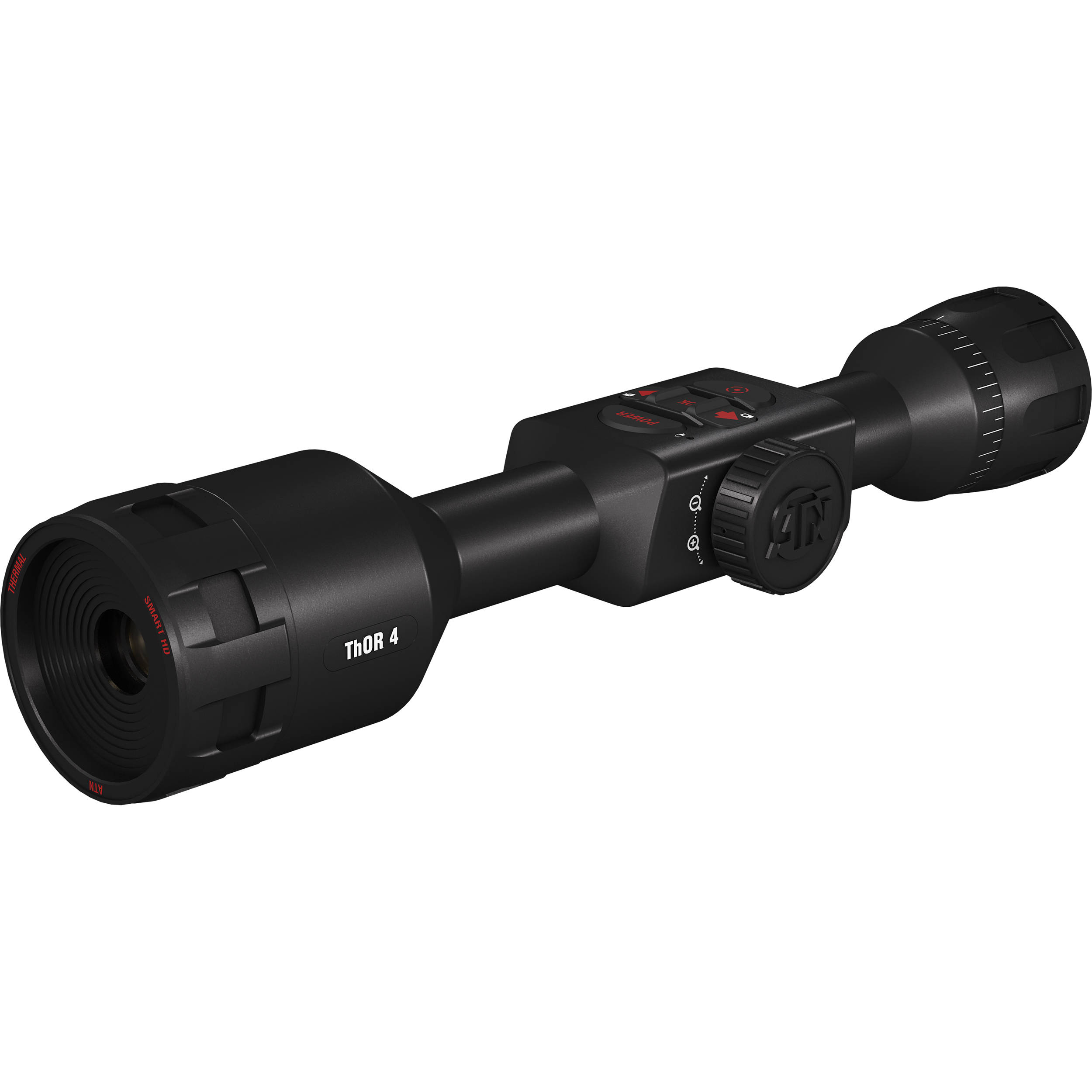 ATN ATN NIGHT VISION Thor 4 Smar HD 1-10x 640x480 Thermal Rifle Scope - Matte Black