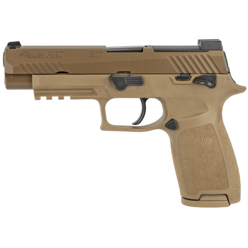 Sig Sauer P320F 9mm 47 17rd  FDE