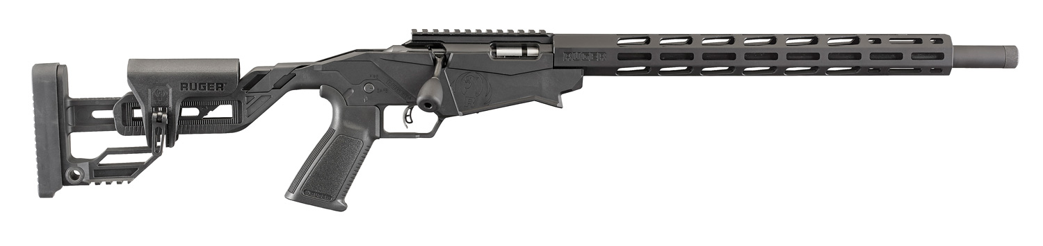 RUGER Precision Rimfire 17 HMR 18" 9+1 Bolt Action Rifle - Black