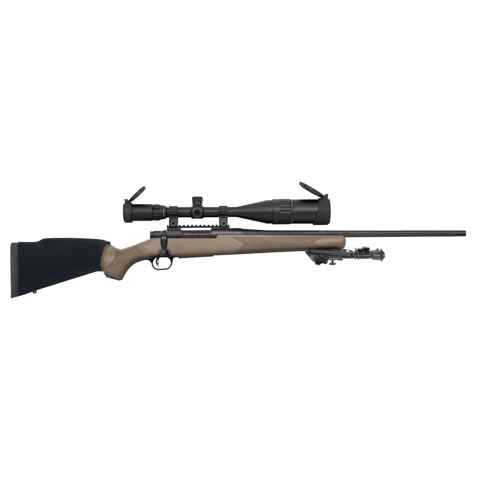 MOSSBERG Patriot Night Train 65 Creedmoor 24 5rd Bolt Rifle w Threaded Barrel  624x50 Scope