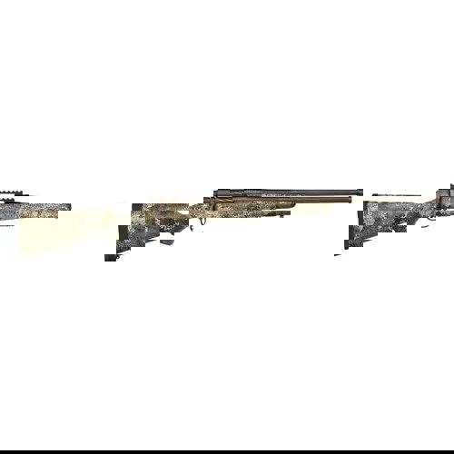 MOSSBERG Patriot Predator 308 Win 22 5rd Bolt Action Rifle  Strata Camo  Patriot Brown