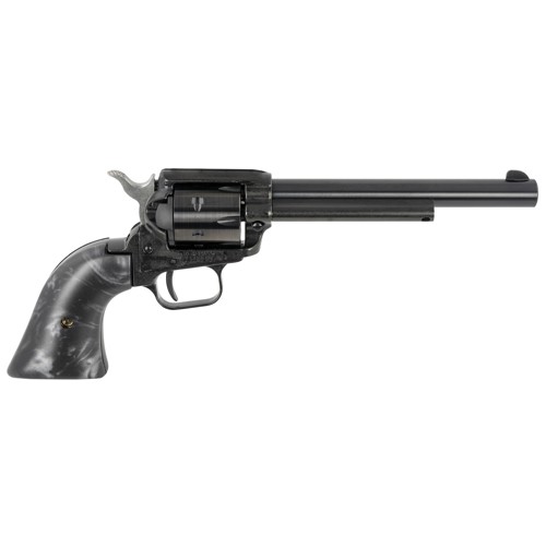 HERITAGE MANUFACTURING Rough Rider 22 LR 65 6rd Revolver  Black Pearl Grips
