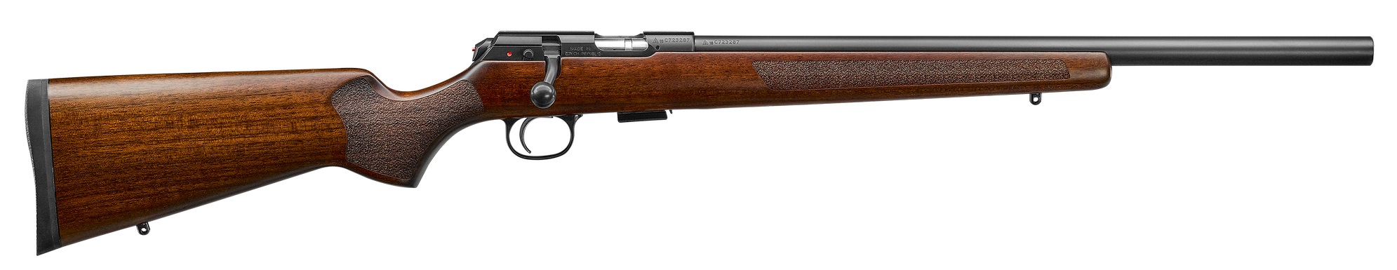 CZ-USA 457 Varmint 22 WMR 20" 5rd Bolt Rifle w/ Heavy Barrel - Black / Wood