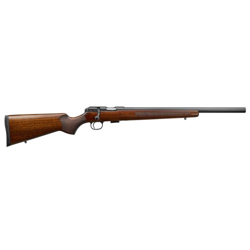CZUSA 457 Varmint 22 WMR 20 5rd Bolt Rifle w Heavy Barrel  Black  Wood