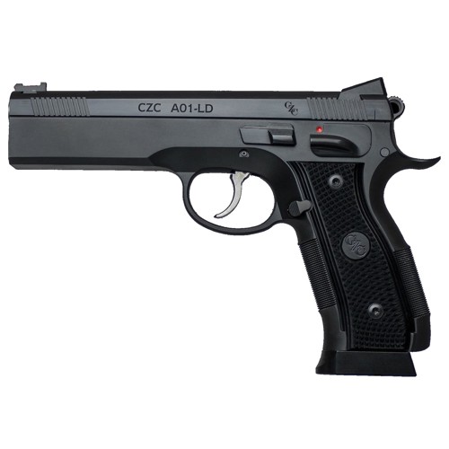 CZUSA A01LD 9mm 49 19rd Pistol  CZ Custom Shop  Black