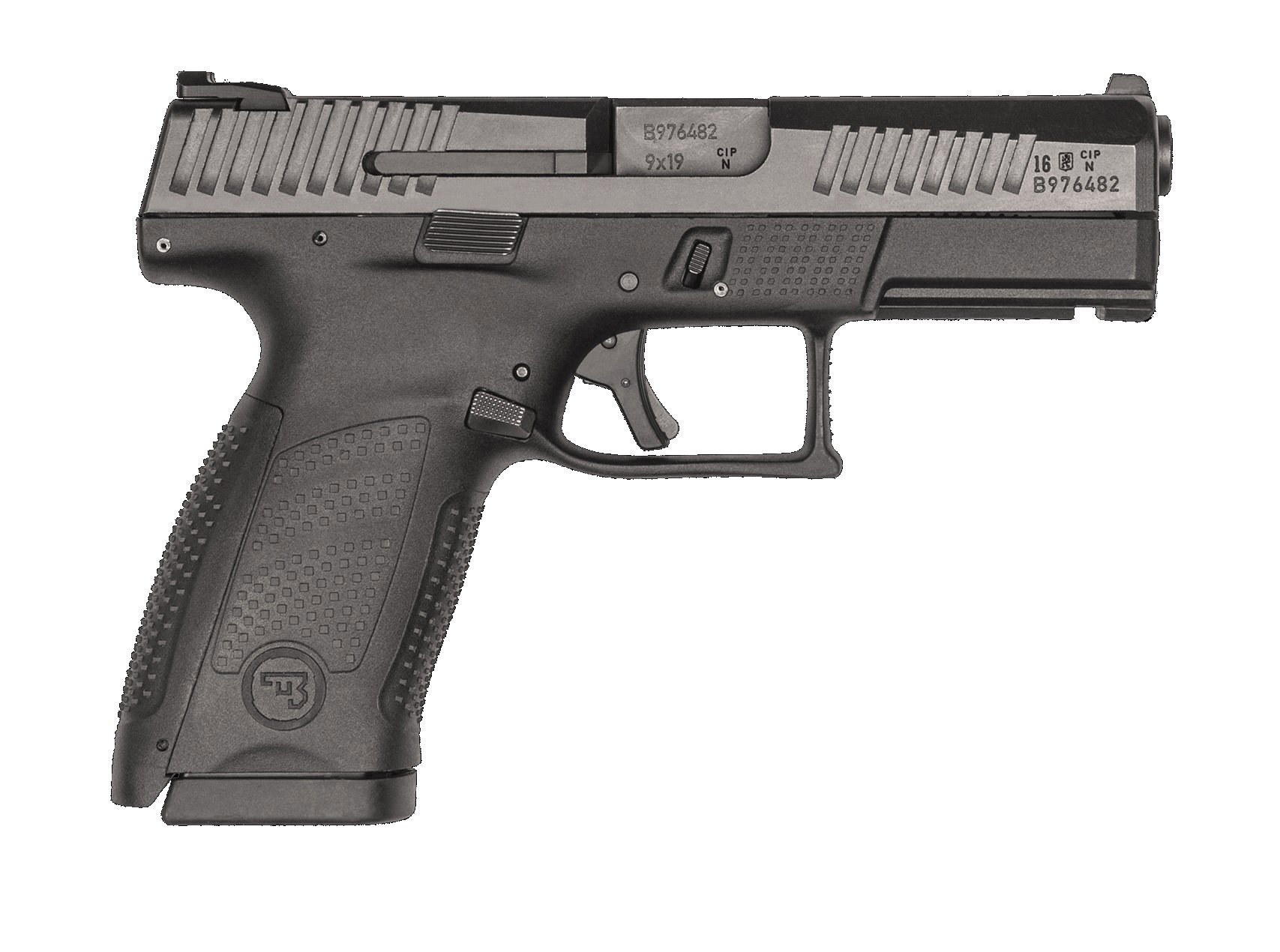 CZ-USA P-10 C 9mm 4" 10rd Pistol w/ Reversable Mag Catch - Black