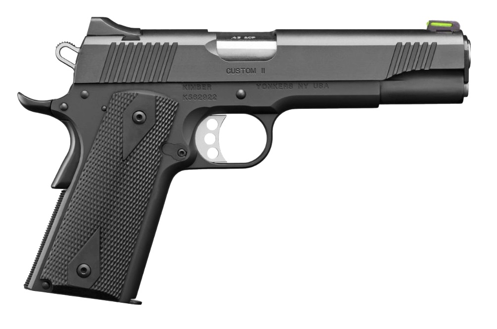 KIMBER CUSTOM II (GFO) 1911 45ACP 5" 8rd Pistol - Black