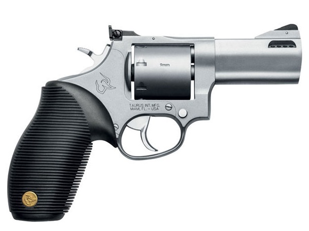 TAURUS 692 Standard 357 Mag / 38 Special / 9mm 3" 7rd Revolver - Stainless | Rubber Grips