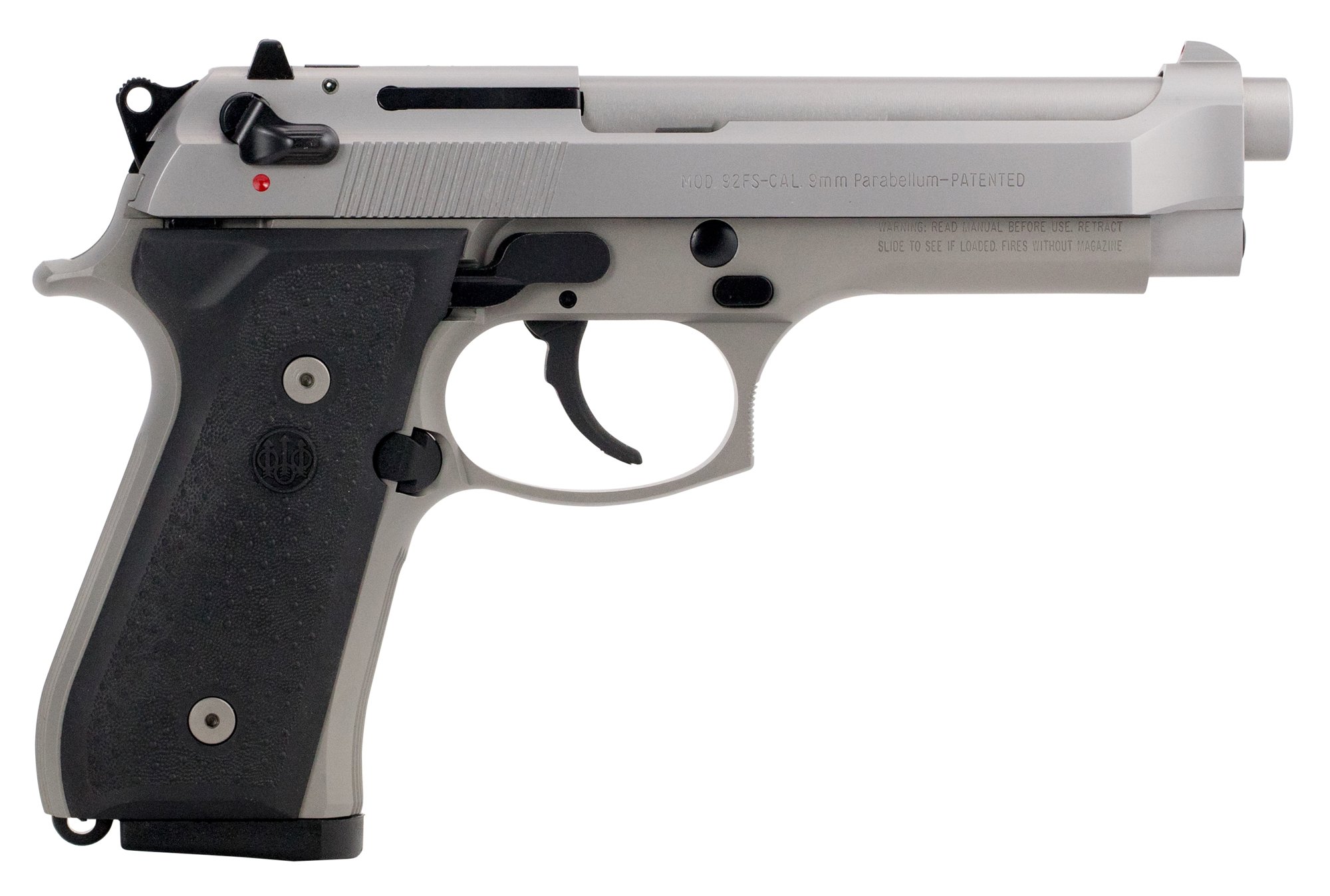 BERETTA 92 FS 9mm 4.9" 10rd - Stainless
