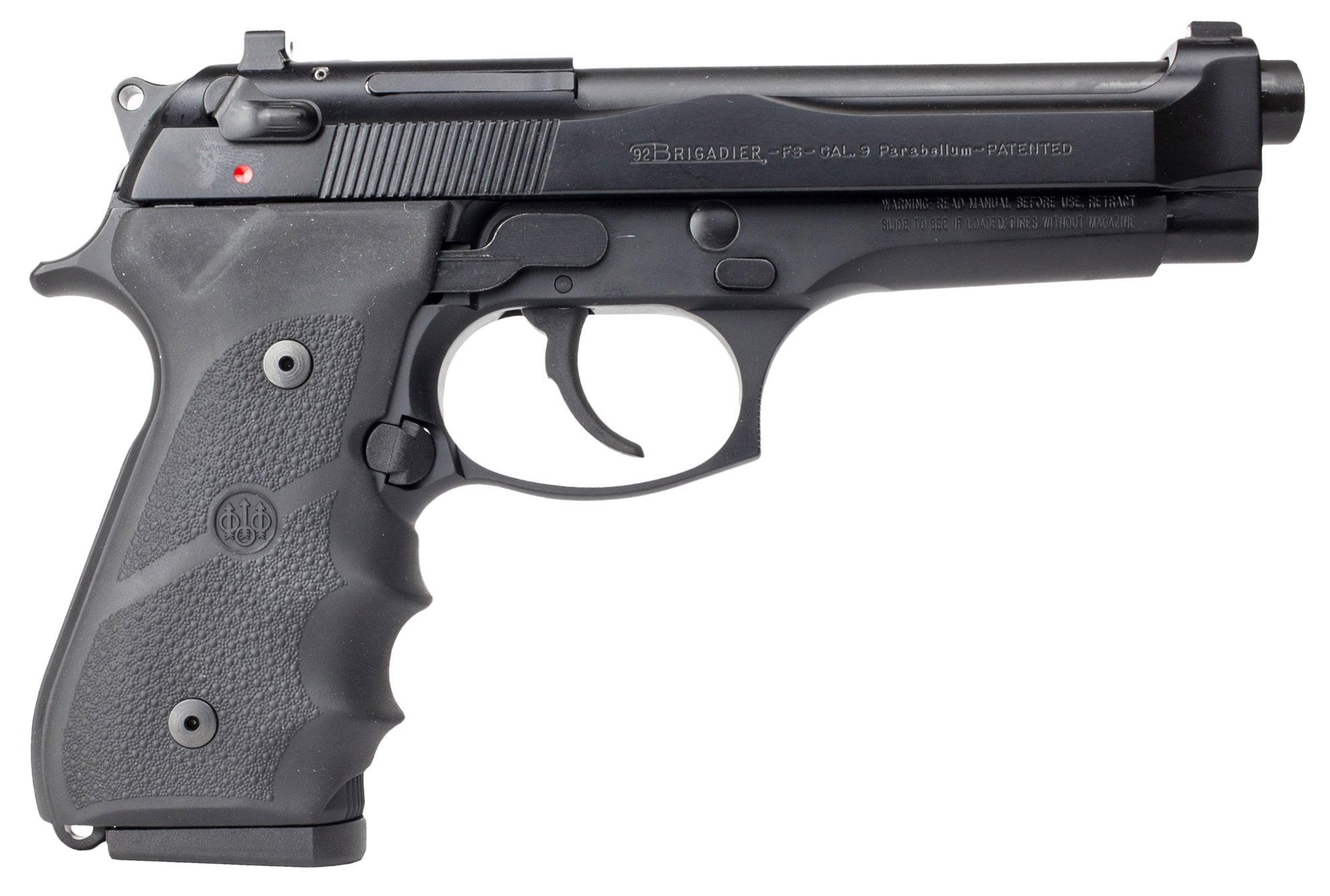 BERETTA 92FS Brigadier 9mm 4.9" 10rd Pistol - Black