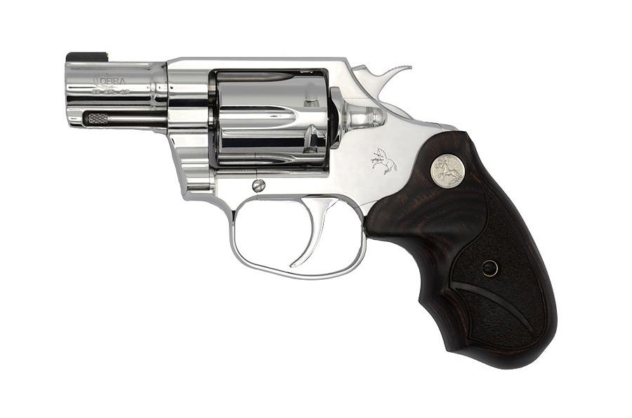 COLT Bright Cobra 38 Special +P 2" 6rd Revolver - Hi-Polish Stainless