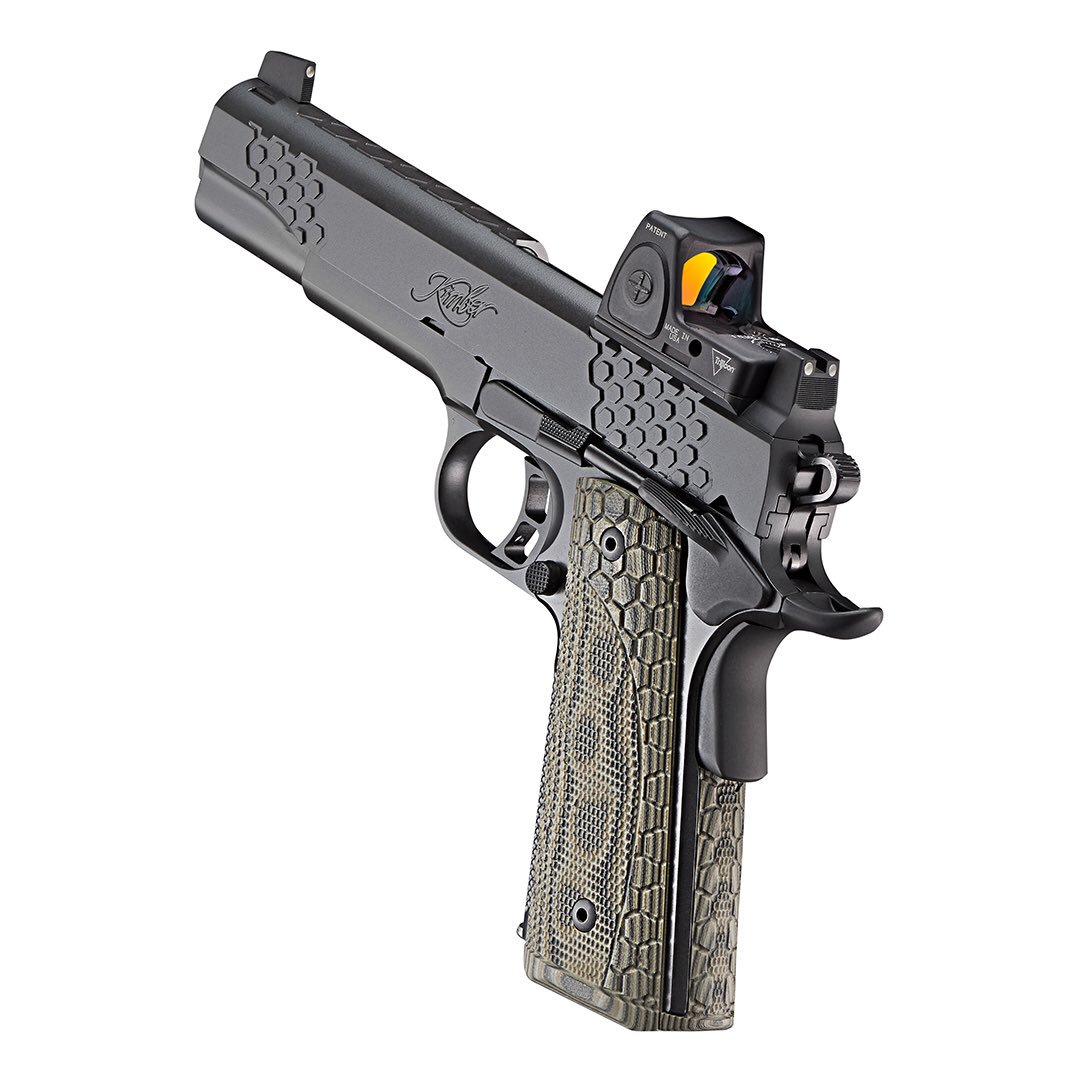 KIMBER KHX Custom OI 1911 9mm 5" 8rd Pistol w/ Trijicon RMR Type 2 Red Dot - Black
