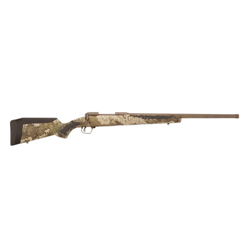 SAVAGE ARMS 110 High Country 65 PRC 24 2rd Bolt Rifle w Fluted Threaded Barrel  Burnt Bronze