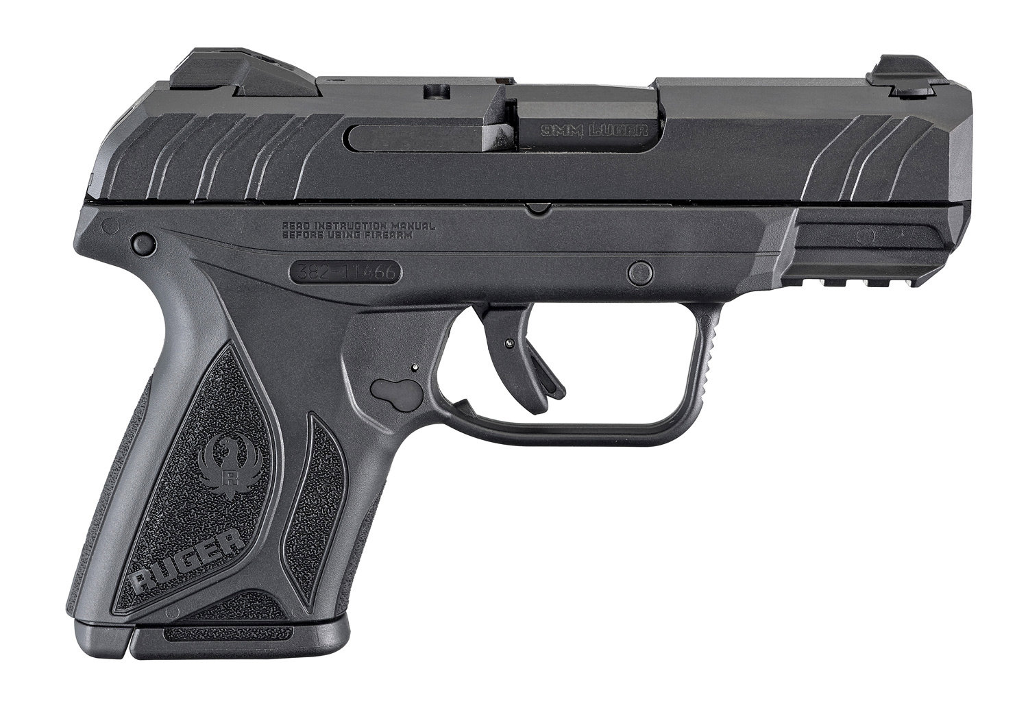 RUGER SECURITY-9 Compact 9mm 3.4" 10rd Pistol - Black