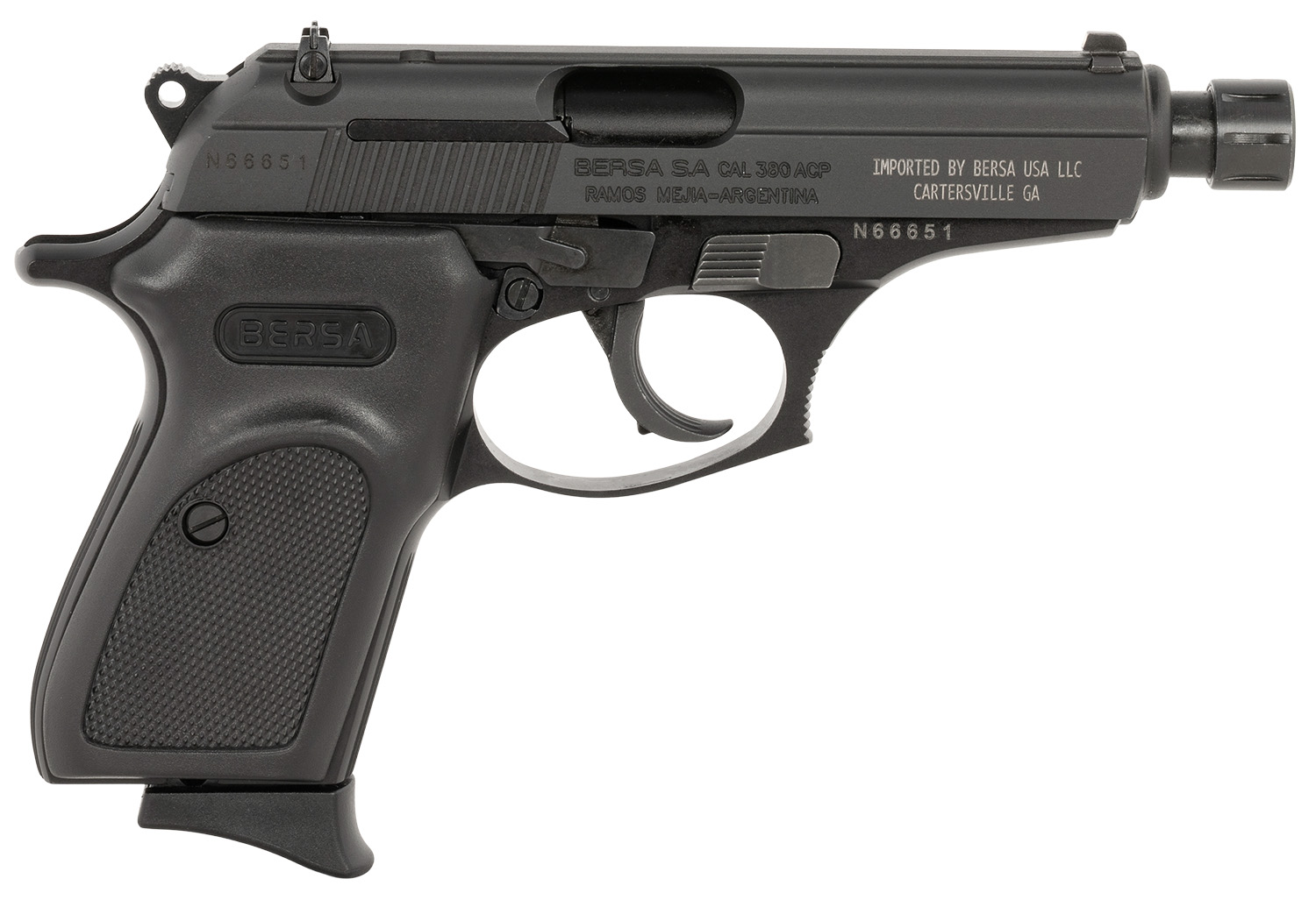BERSA Thunder 380 ACP 3.5" 8rd - Black