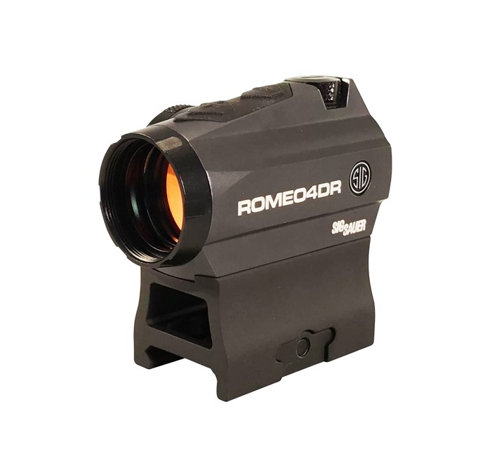Sig Sauer SIG Sauer Electro Optics SOR41111 ROMEO4DR 1X 20MM 65 Moa CIRCLE2 Moa Red Dot Graphite