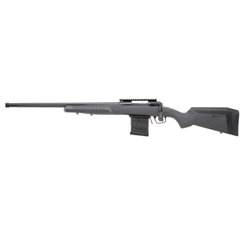 SAVAGE ARMS 110 Tactical 65 PRC 24 8rd Bolt Rifle w Threaded Barrel  Grey  Black