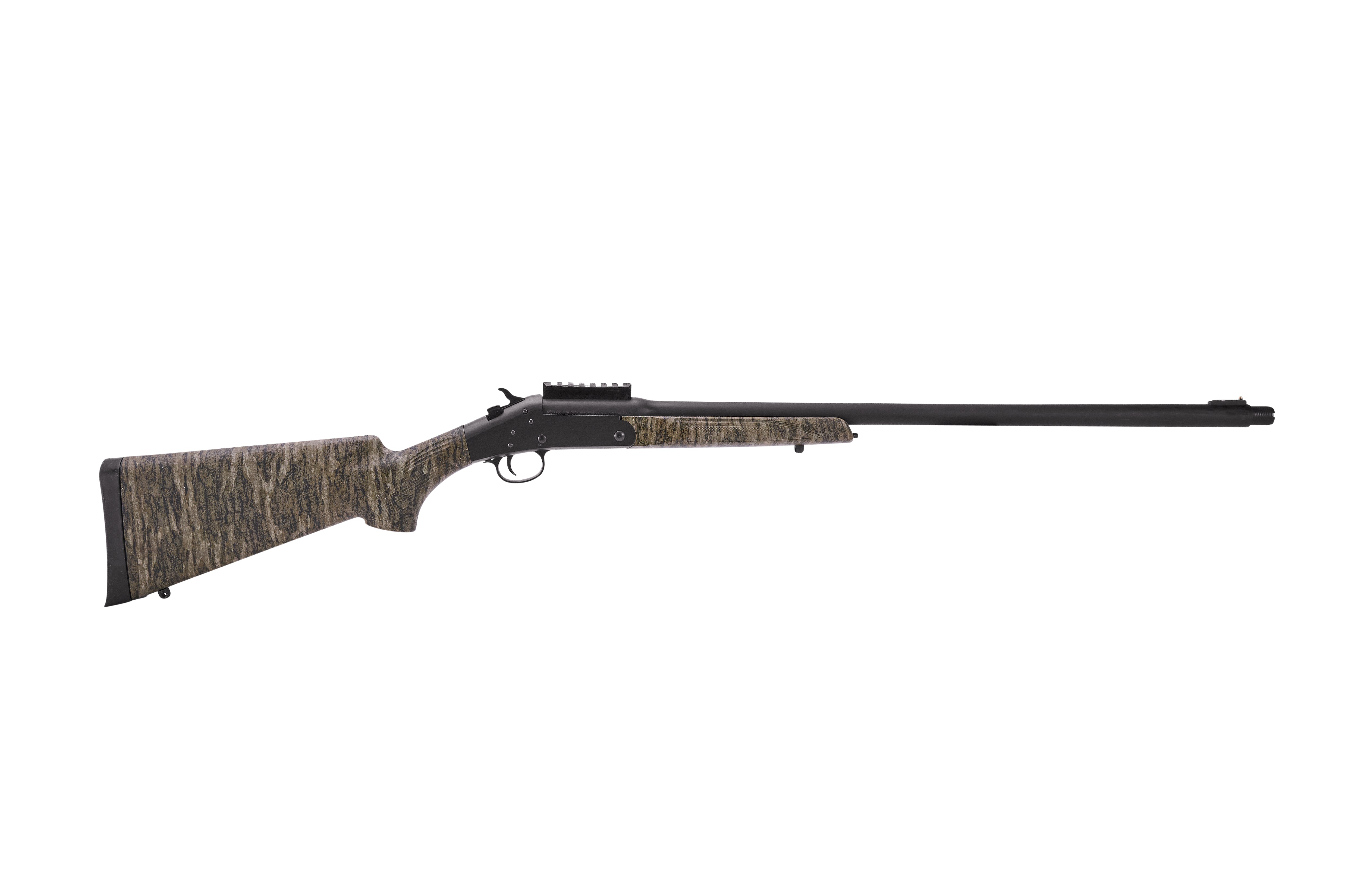 STEVENS 301 Turkey 20 Gauge 3" 26" Single Shot Shotgun - Black / Mossy Oak Bottomaland