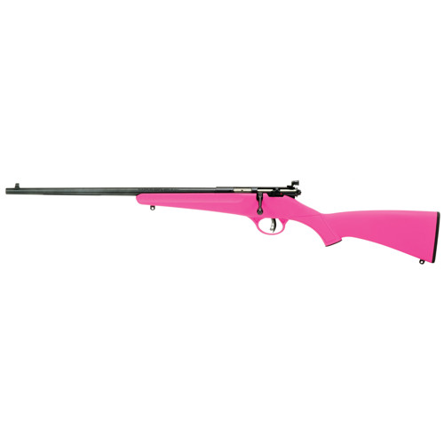 SAVAGE ARMS Rascal Left Hand 22LR 16125 Bolt Rifle  Pink  Black