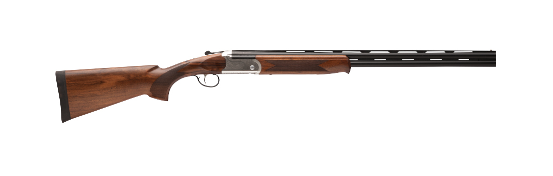 STEVENS 555 "E" 16 Gauge 28" Over / Under Shotgun - Walnut / Black