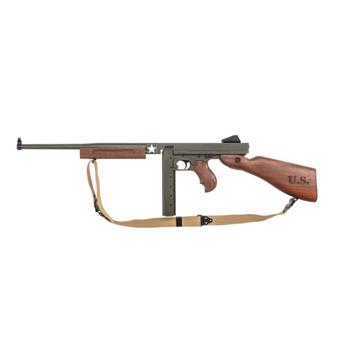 THOMPSON M1 Carbine Tanker 45 ACP 165 30rd  OD Green  Walnut