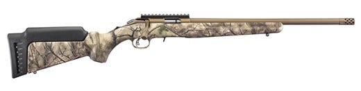 RUGER American  Rimfire 22LR 18" 10rd Bolt Rifle - Burnt Bronze