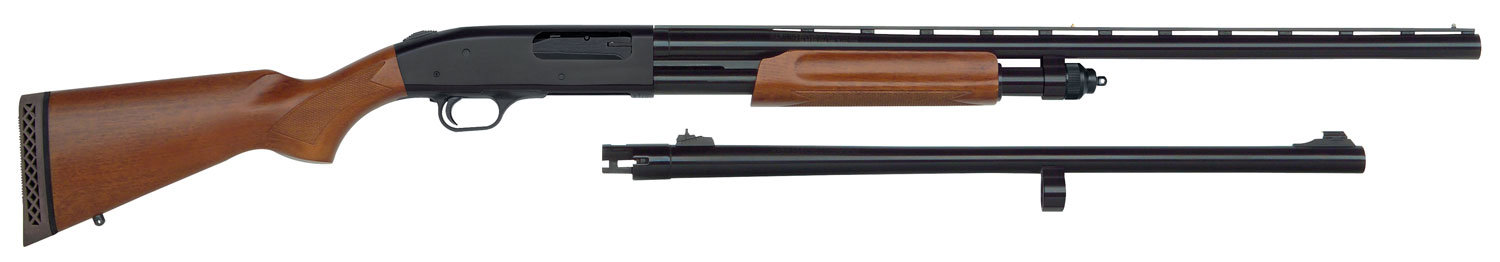 MOSSBERG 835 Combo 12 Gauge 3.5" 24"/28" 5+1 Pump Shotgun - Black / Wood