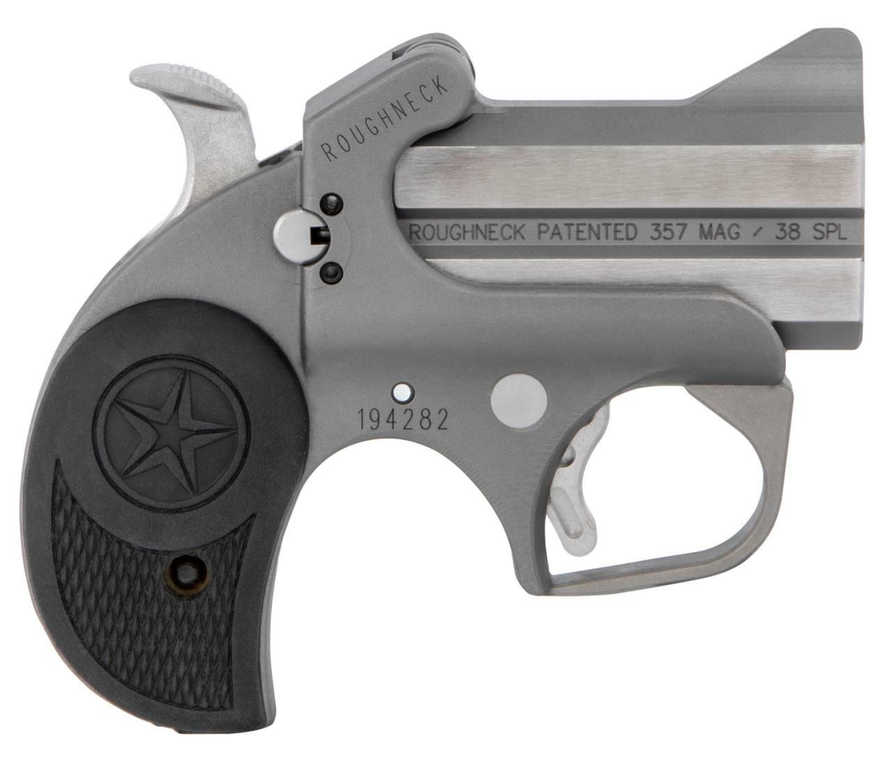 BOND ARMS ROUGHNECK 357 Mag 2.5" 2rd - Stainless / Black