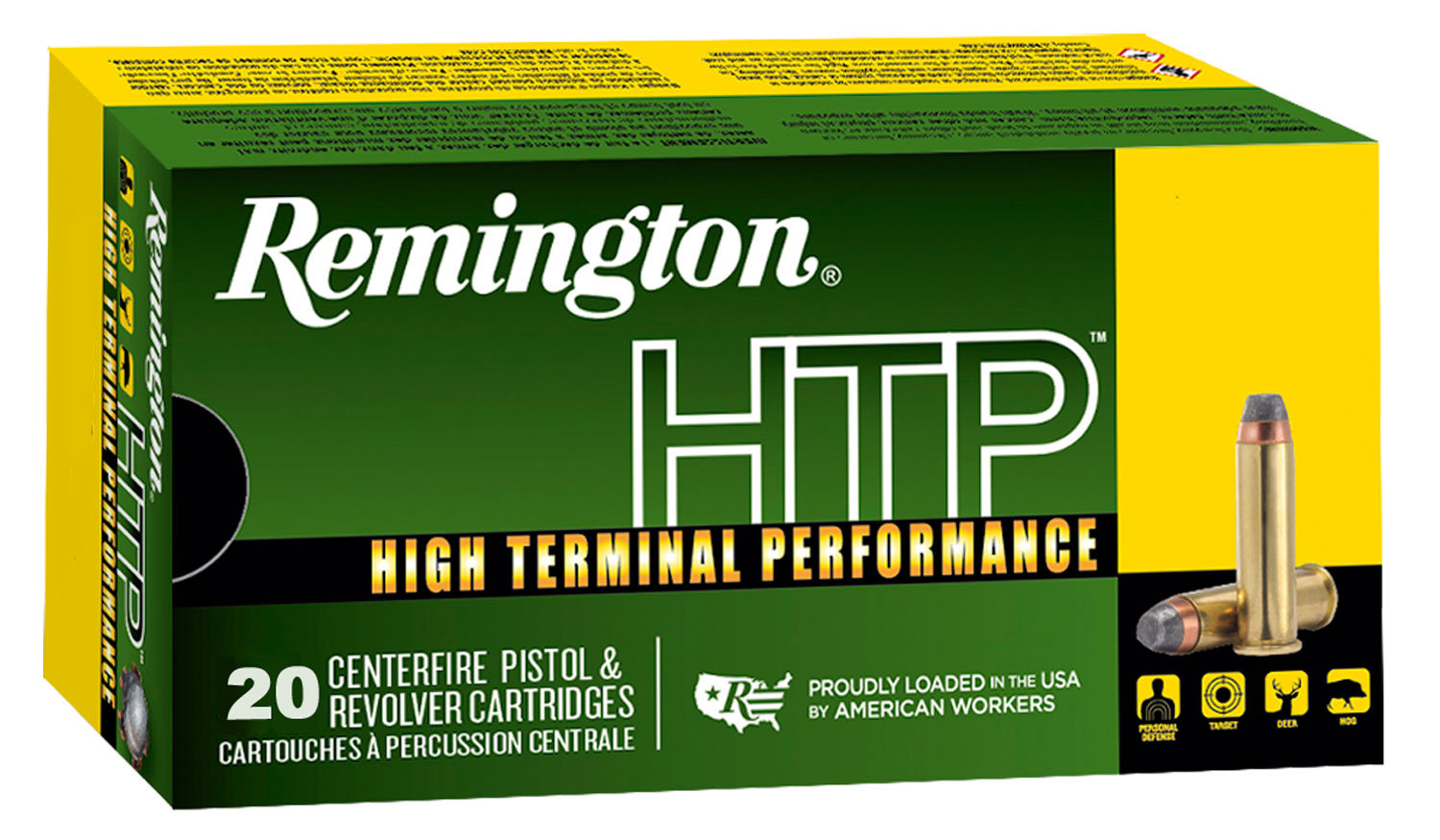 Remington REMINGTON 357 Mag HTP SJHP 180Gr 20rd