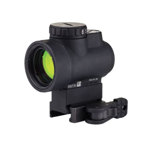 Trijicon Trijicon 2200033 Mro With Full Co Witness Mount 1X 25MM Obj 2 Moa Green Dot Black CR2032 1