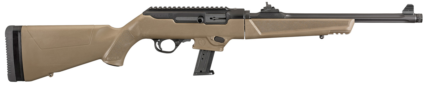 Ruger RUG PC9 9MM NIGHTCARBINE FDE TRUGLO NIGHT SIGHT