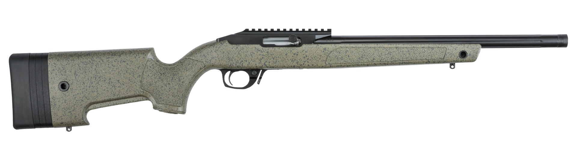 Bergara BXR OD Green .22 LR 16.5″ Barrel 10-Rounds 1/2×28 TPI Threaded Barrel