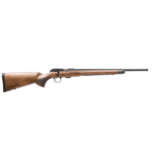 CZUSA 457 Royal 22LR 205 5rd Bolt Rifle w Threaded Barrel  Black  Walnut