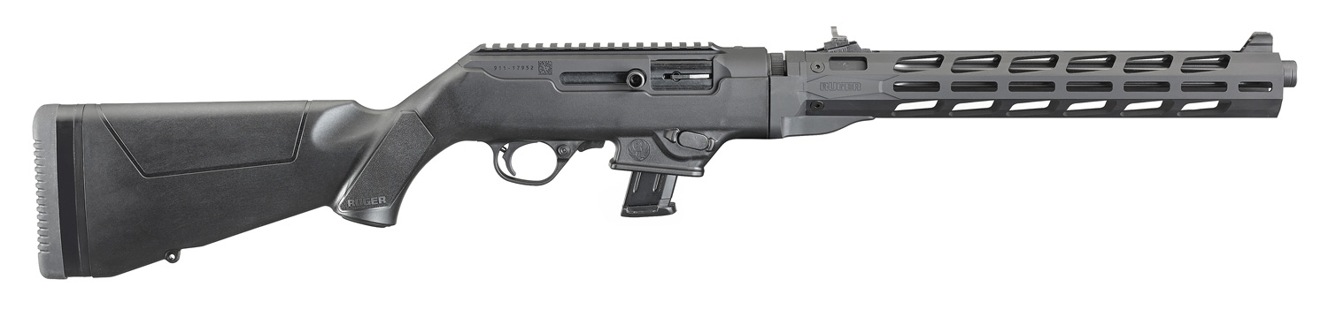 RUGER PC Carbine 9mm 16.12" 10rd Semi-Auto Rifle - Black