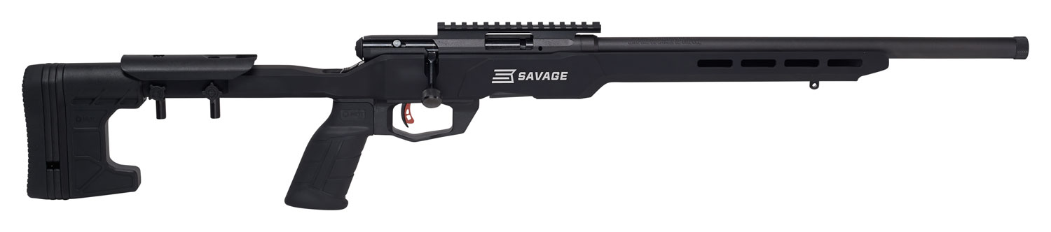 SAVAGE ARMS B22 Magnum Precision 22 WMR 18" 10rd Bolt Rifle w/ Threaded Barrel - Black