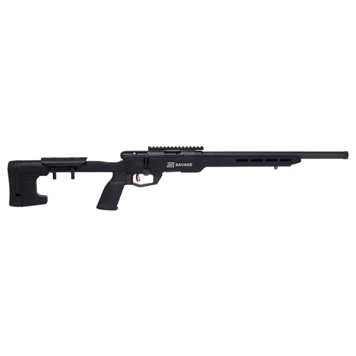 SAVAGE ARMS B22 Magnum Precision 22 WMR 18 10rd Bolt Rifle w Threaded Barrel  Black