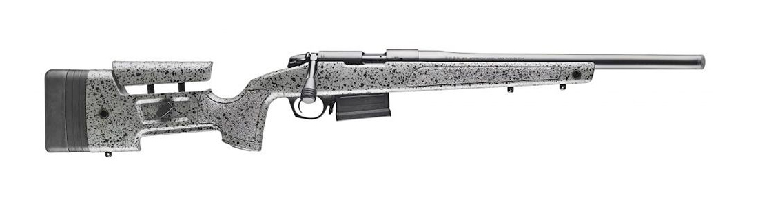 Bergara B-14R Bolt Action Rifle 22 Long Rifle 18″ Black Threaded Barrel Black Frame Camo Adjustable Stock