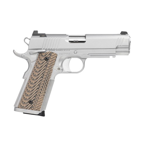 DAN WESSONSpecialist Commander 1911 45ACP 425 8rd Pistol  Stainless  G10 VZ Operator II Grips